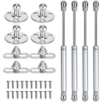 Queta Amortiguadores Muebles Cocina-4Pcs Pistones a Gas Muebles Cocina DeElevables 100N-10kg-285mm-Pistones Hidraulicos…